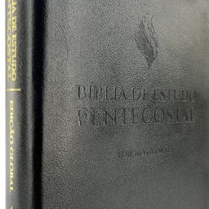 Bíblia de Estudo Pentecostal (Luxo Preta Couro – Edição global)