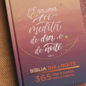 Bíblia Dia e Noite – 365 dias e noites com a Palavra: Nova Almeida Atualizada (NAA)