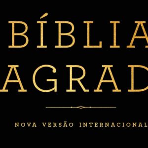 Bíblia NVI – Capa Dura, Preta Clássica