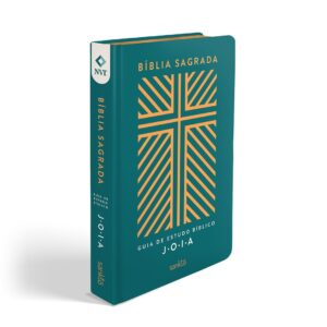 Bíblia NVT com Guia de Estudo Bíblico J.O.I.A. – Capa Verde