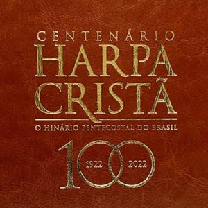 Harpa Cristã Centenário – Grande Luxo Marrom