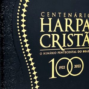Harpa Cristã Centenário – Grande Luxo Preta