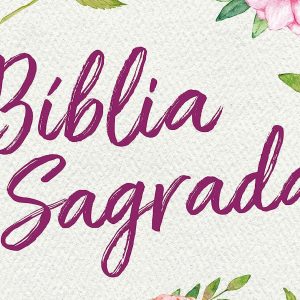 Bíblia NVT Letra normal – Textura floral